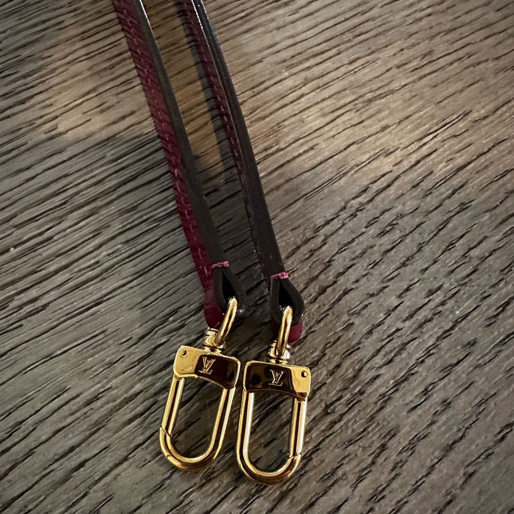 Louis Vuitton Magenta Shoulder Strap